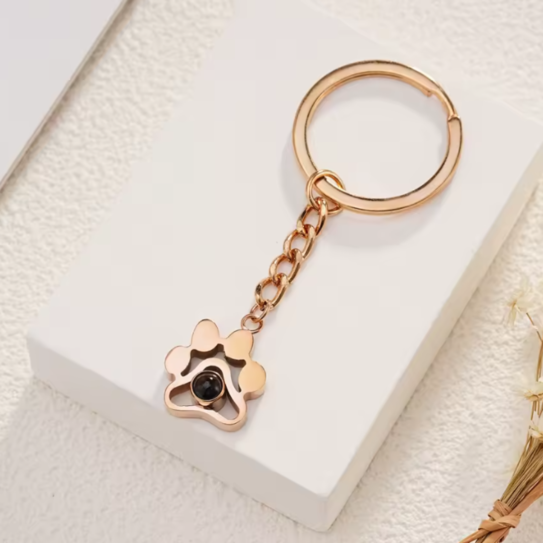 Llavero Huella con Proyección de Recuerdo