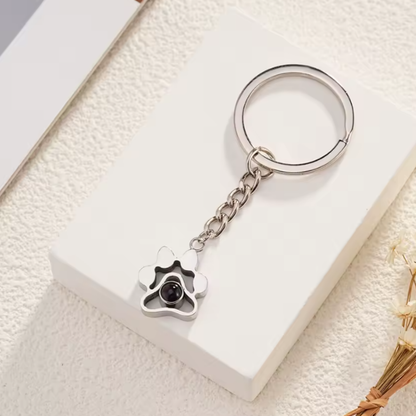 Llavero Huella con Proyección de Recuerdo