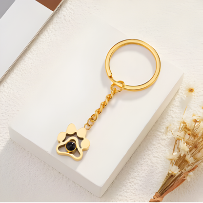 Llavero Huella con Proyección de Recuerdo